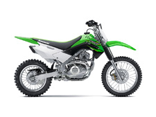 New 2017 KAWASAKI KLX140 LIME GREEN THE KLX140 OFF-ROAD MOTORCYCLE IS FUN FOR BOTH KIDS AND ADULTS ALIKE. IT FEATURES A PUSH BUTTON ELECTRIC START, SMOOTH POWER AND A CHASSIS THAT CAN TAKE ON TRAILS WITH CONFIDENCE.